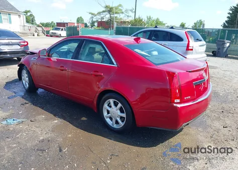 2009 Cadillac Cts Standard z USA, uszkodzony, nr VIN 1G6DF577090171895